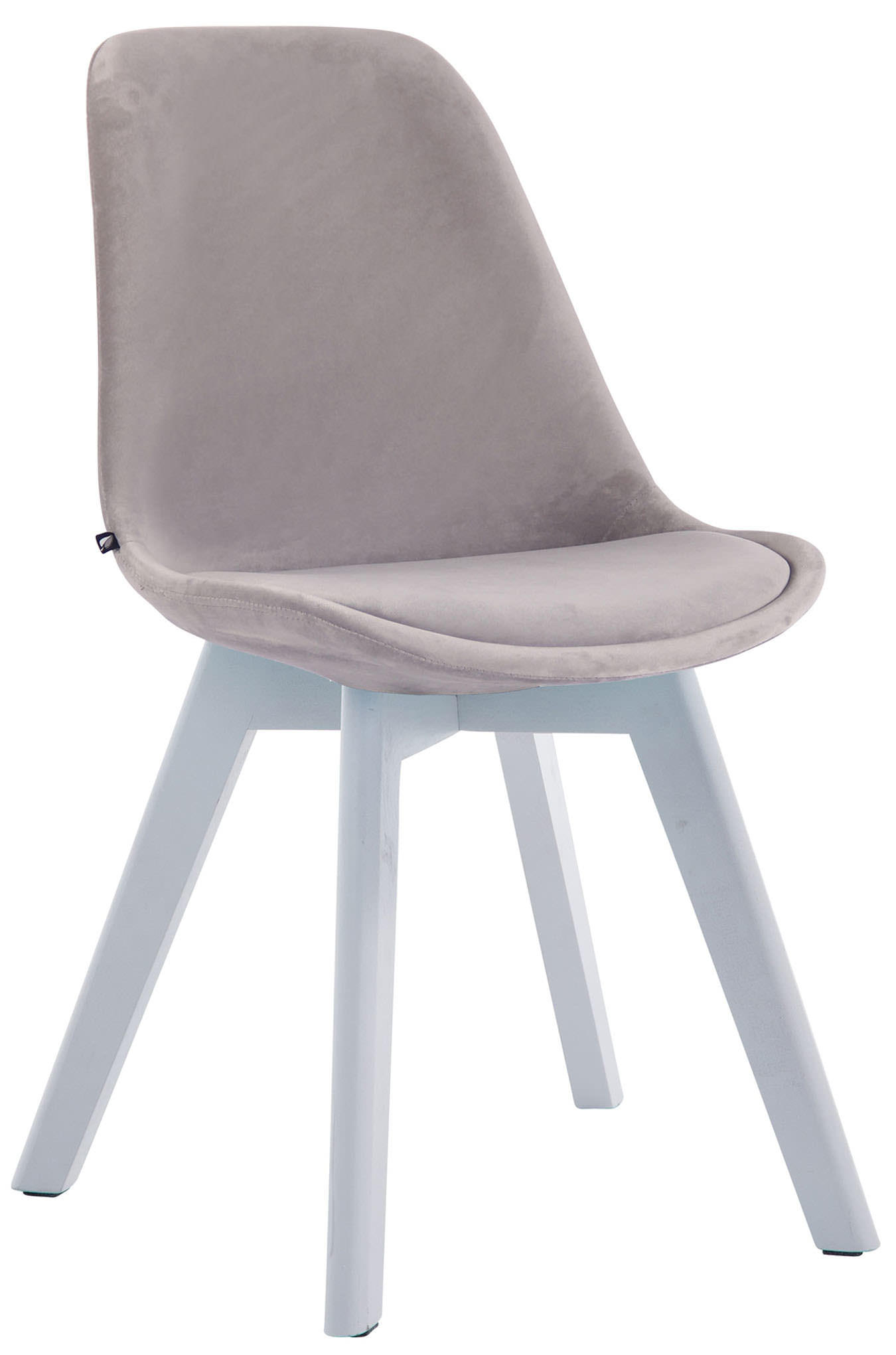 Lot de 4 Chaises de salle à manger Borneo V2 en velours