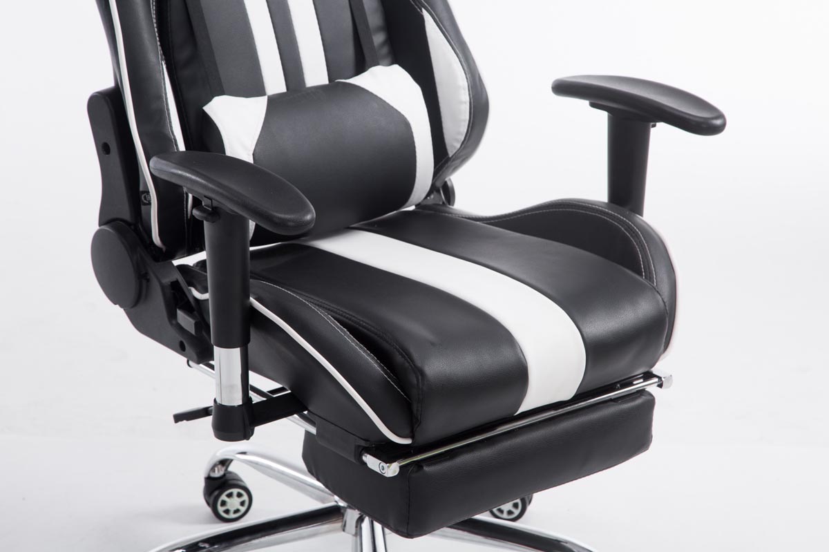 Fauteuil de bureau Limit similicuir avec ou sans Repose-pieds téléscopique