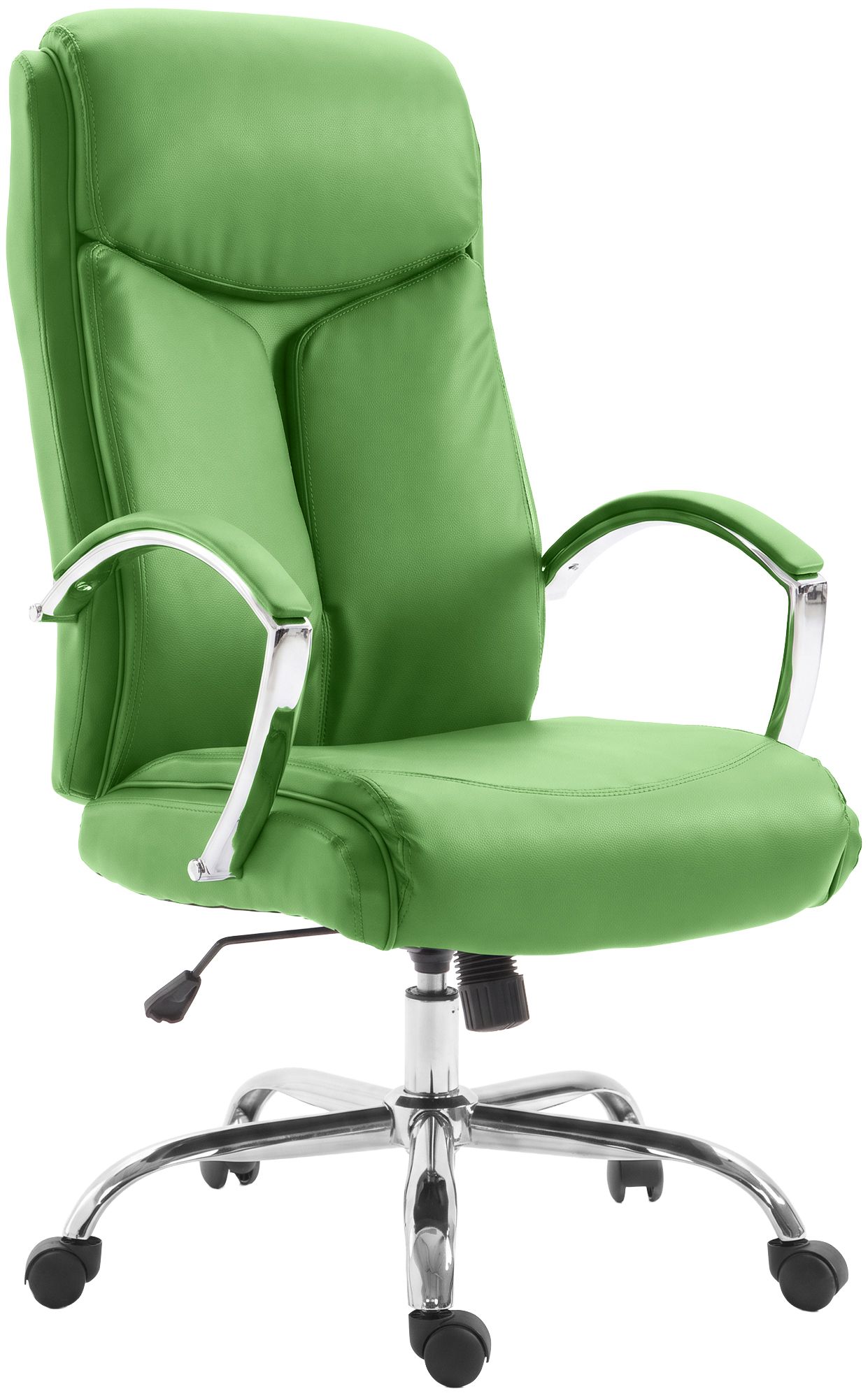 Chaise de bureau Arlen aspect cuir