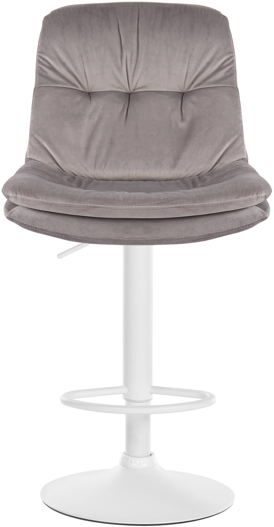Tabouret de bar Laurel velours