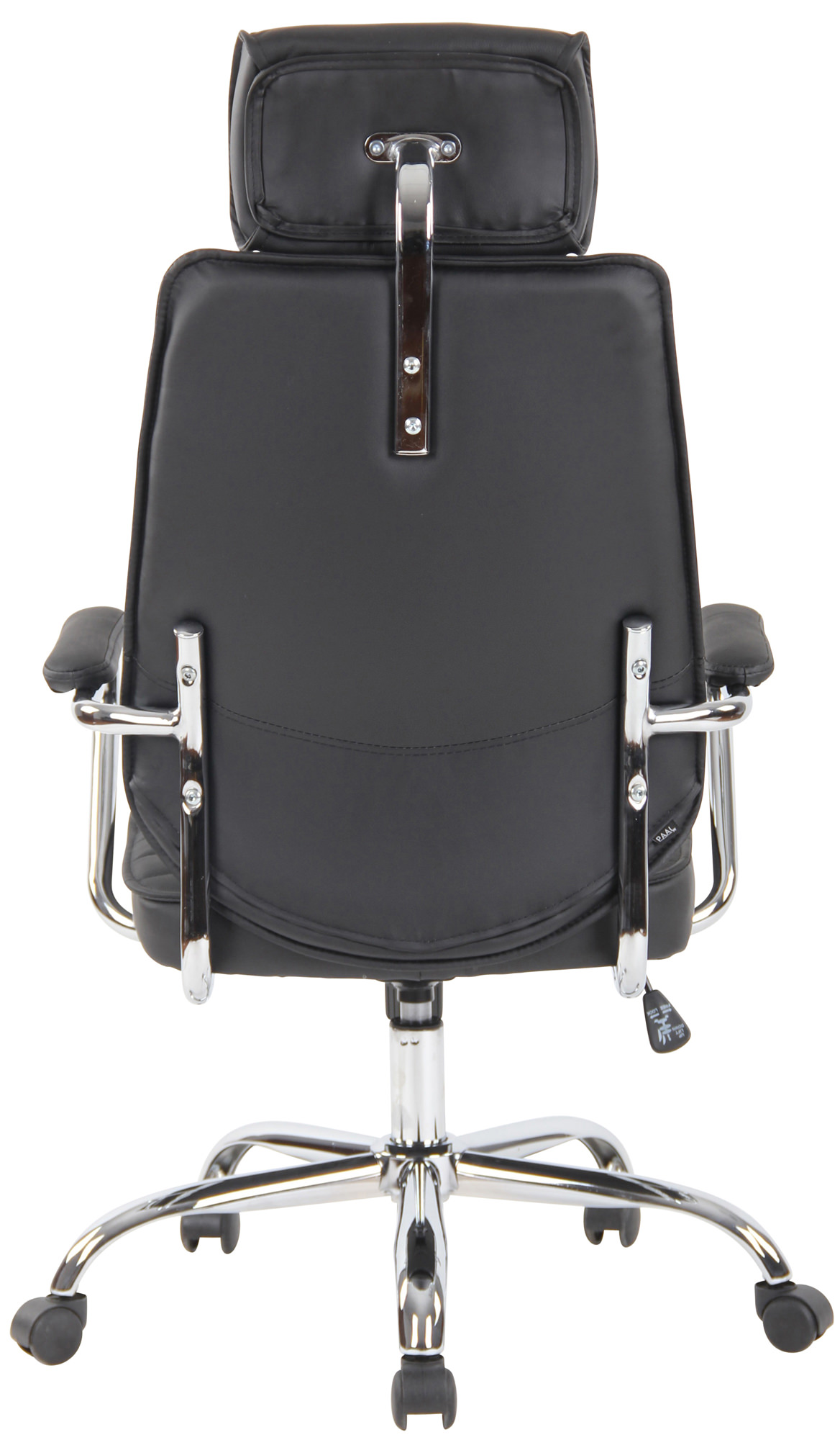Fauteuil de bureau  Rako en véritable cuir ajustable et pivotant