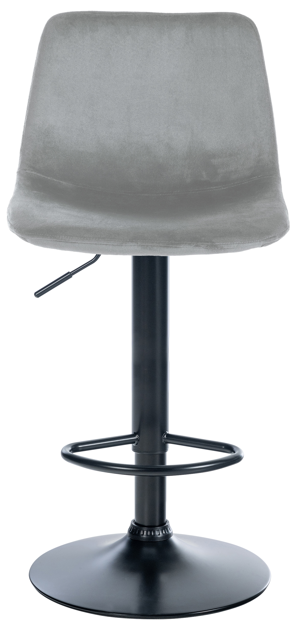 Lot de 2 tabourets de bar Divo velours