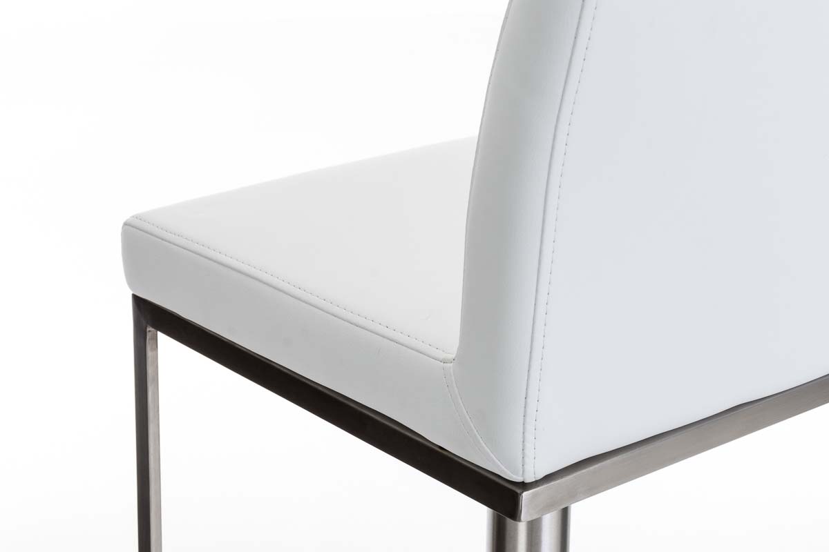 Lot de 2 tabourets de bar Panama recouverts de similicuir