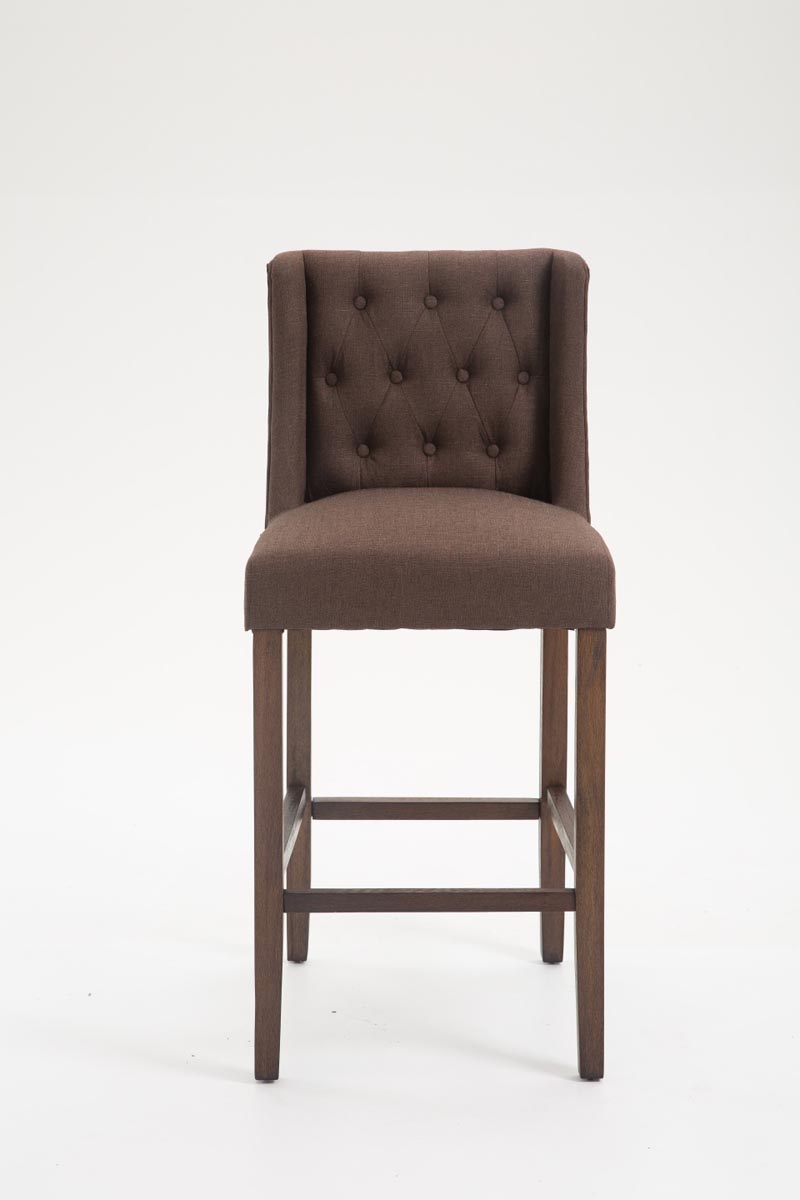 Tabouret de bar Cassandra tissu