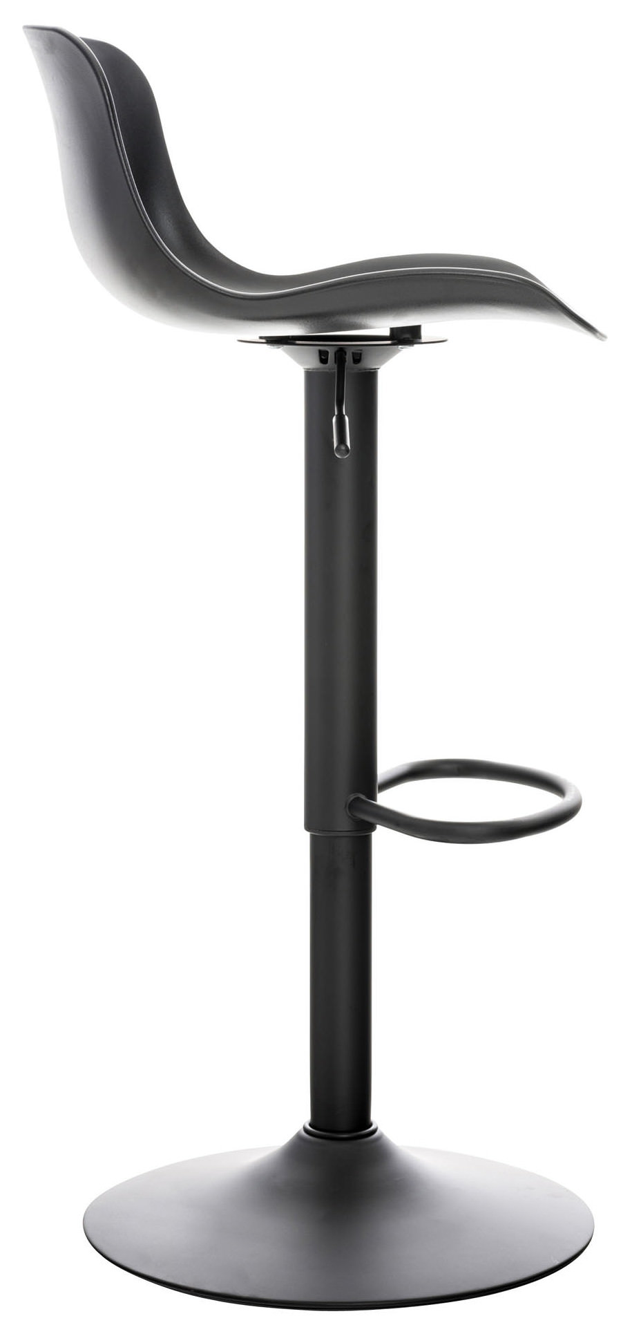 Lot de 4 tabourets de bar Almada en Plastique