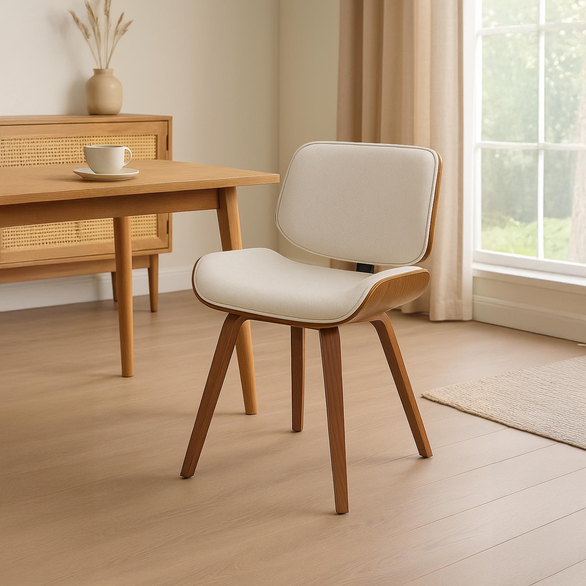 Chaise de salle à manger Beverley Tissu