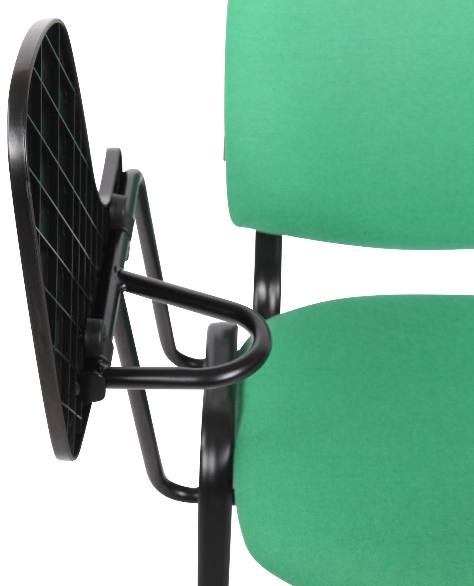 Lot de 4 Chaises Ken en tissu avec tablette rabattable