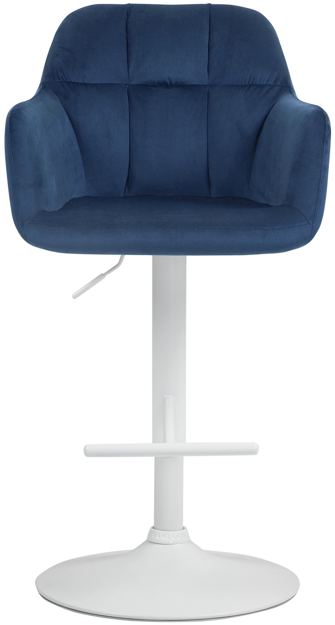 Tabouret de bar Natoma velours