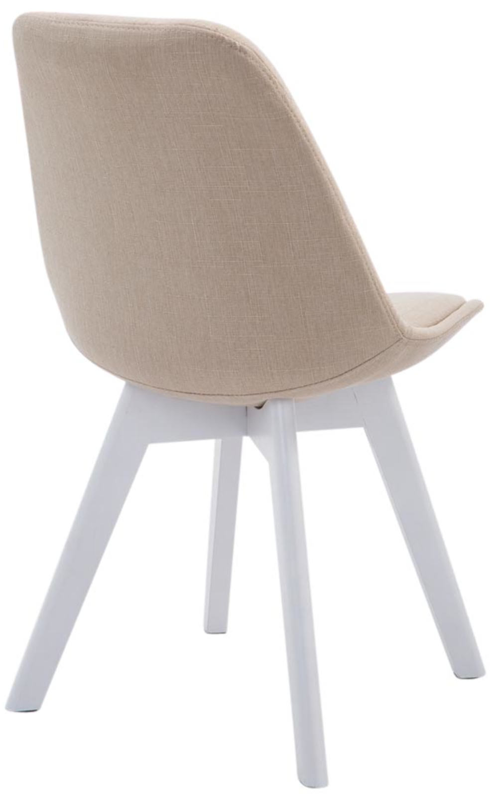 Lot de 4 chaises de salle à manger Borneo V2 en Tissu