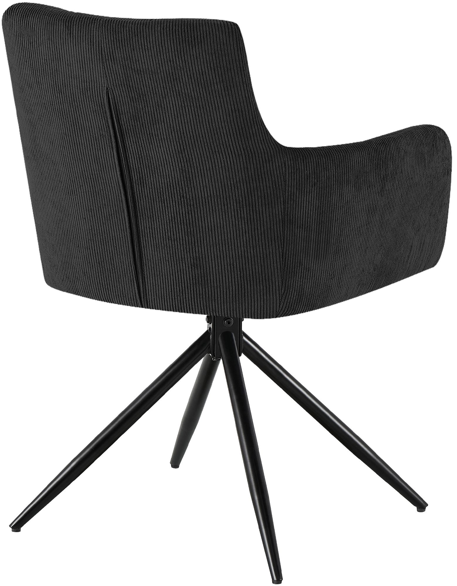 Chaise de salle à manger Jonah en velours côtelé