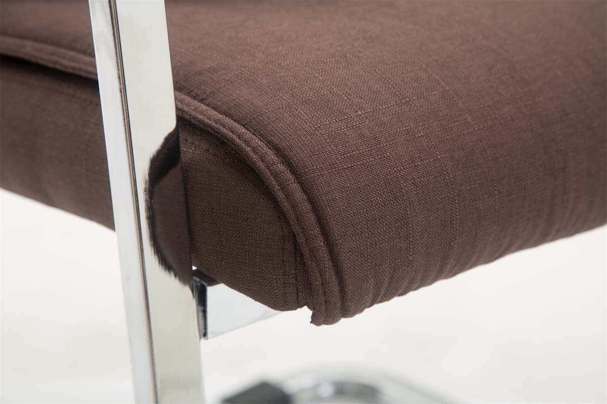 Chaise visiteur XXL Anubis tissu