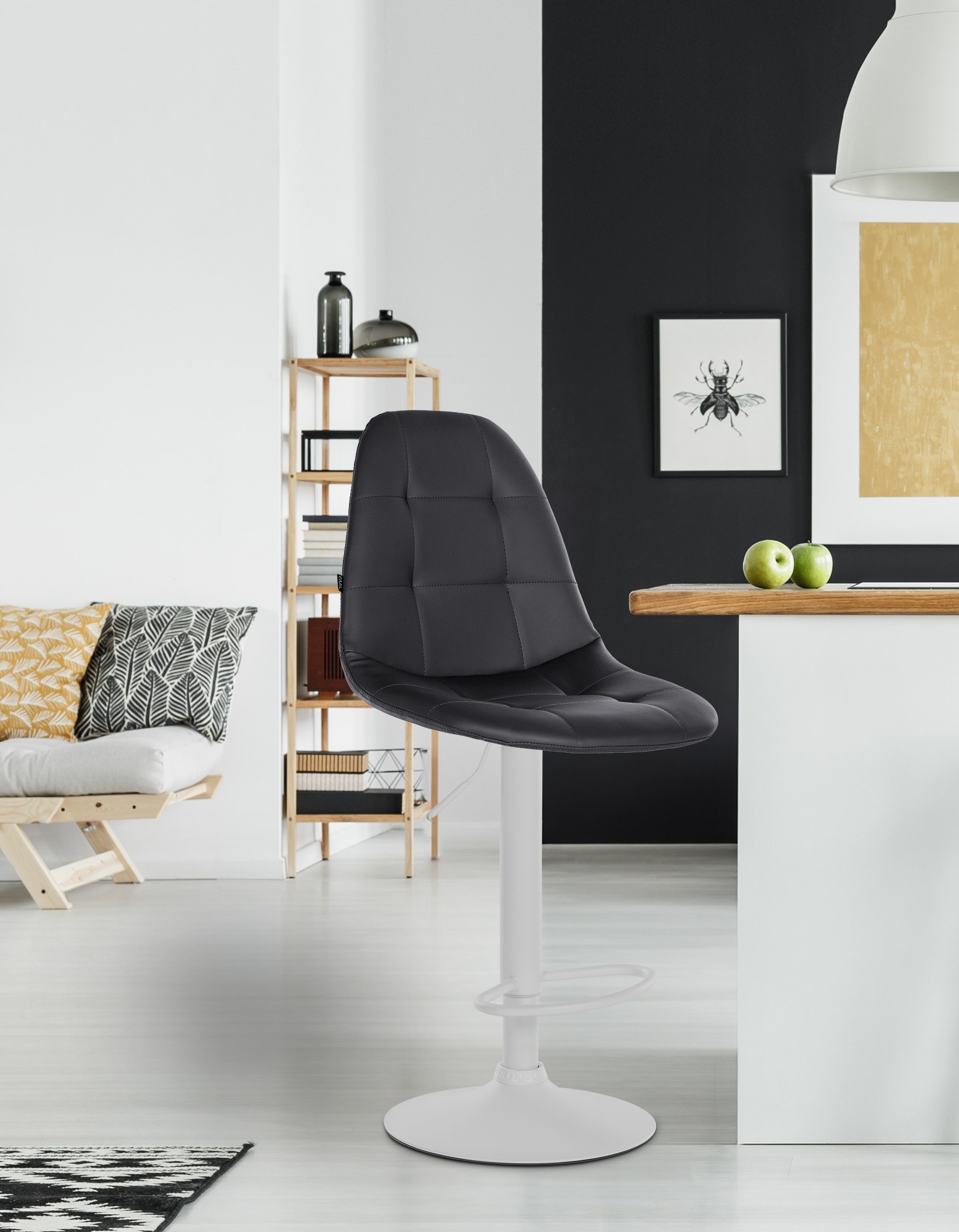 Tabouret de bar Elmore similicuir