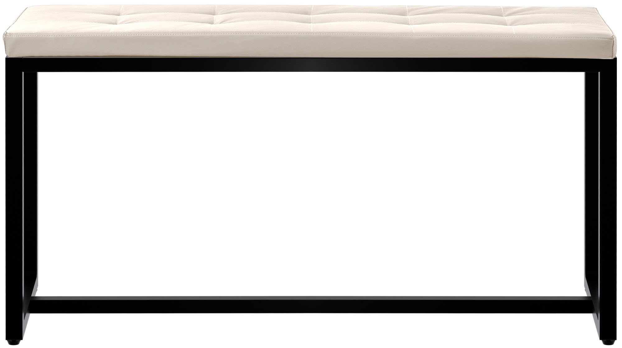 Banc Barci avec structure noire