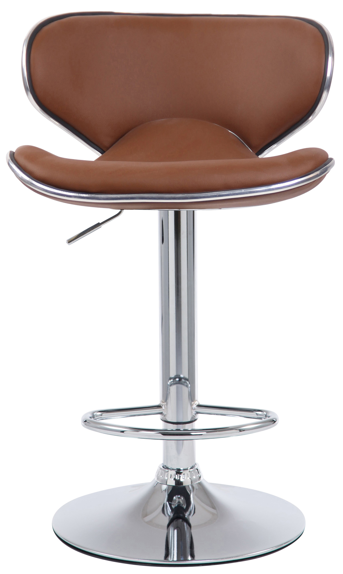 Lot de 2 tabourets de bar Las Vegas V2 similicuir