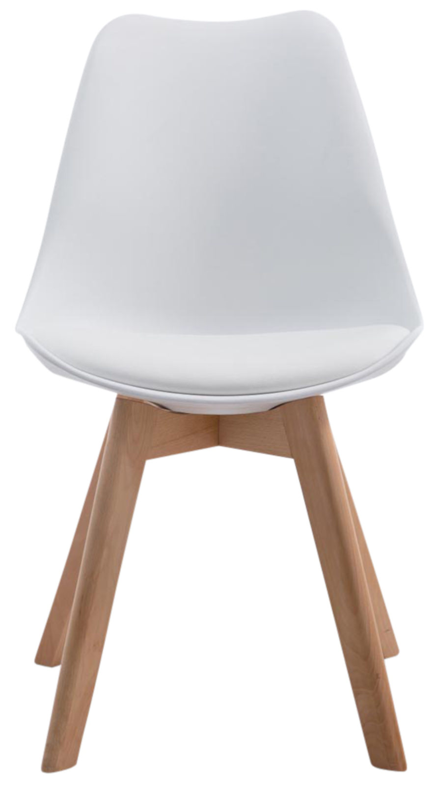 Lot de 4 chaises de salle à manger Borneo V2 en similicuir