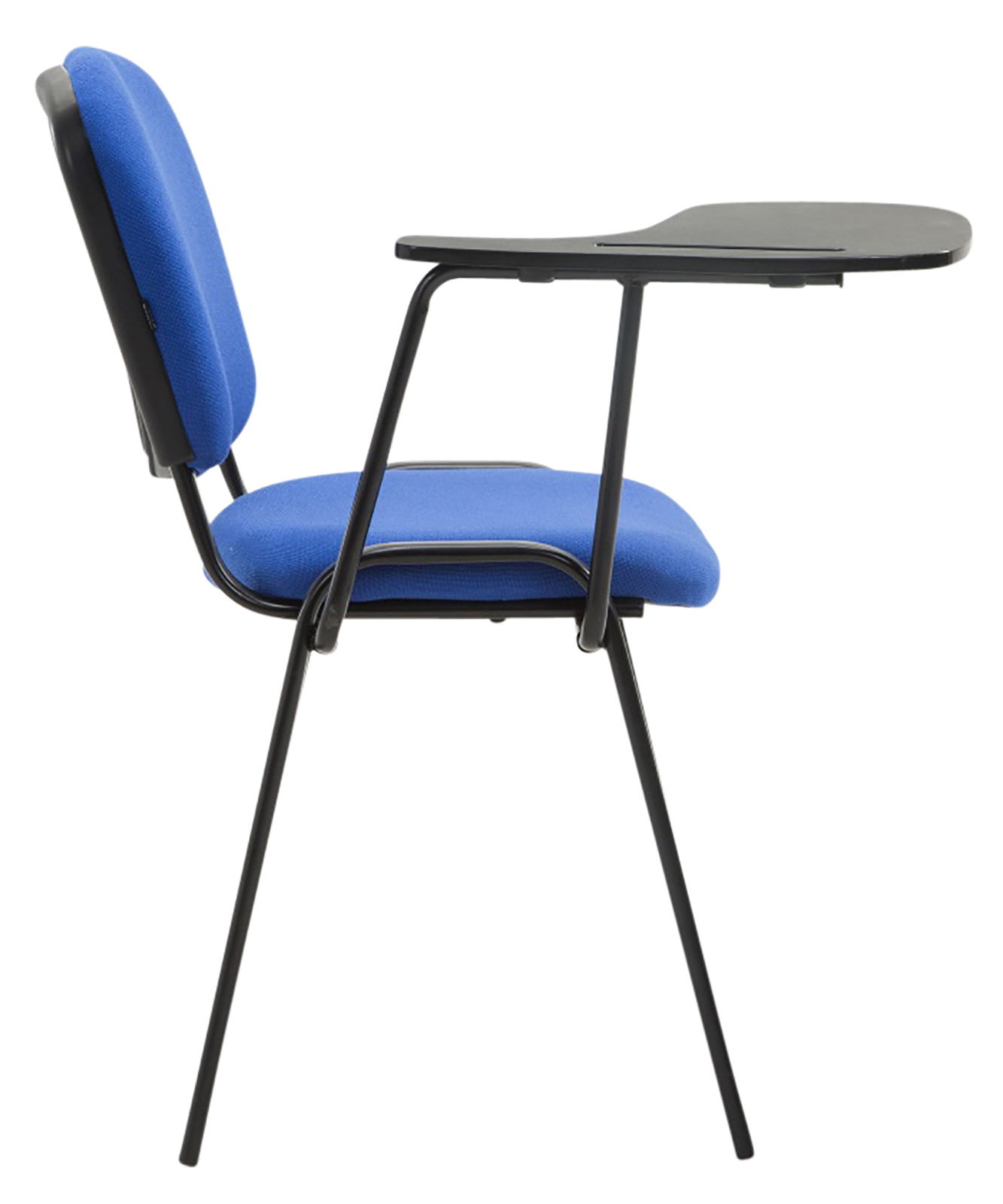 Lot de 4 Chaises Ken en tissu avec tablette rabattable