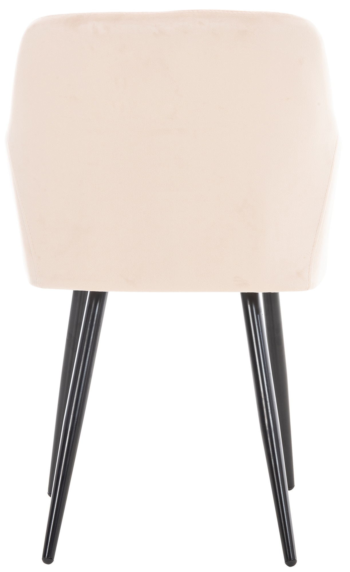 Chaise de salle à manger Shila avec Piètement en Métal noir