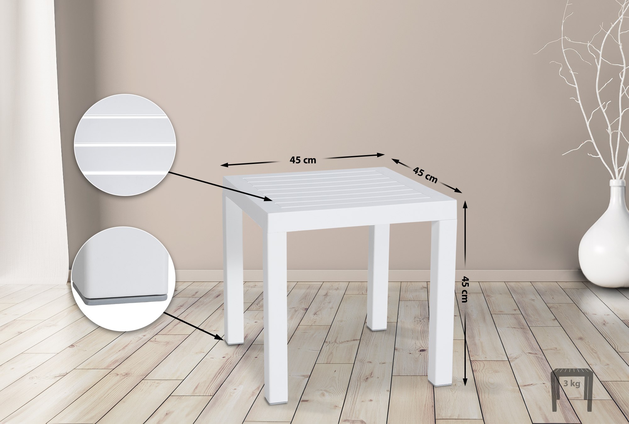 Table d'appoint pour le jardin jardin Ocean