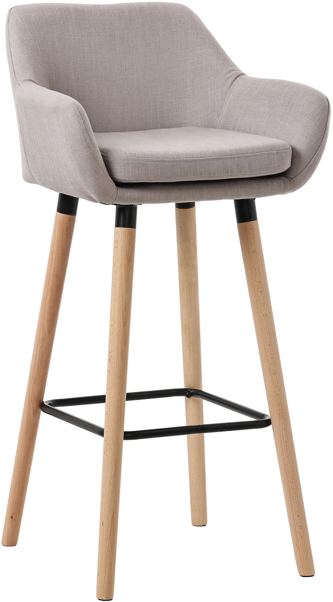 Tabouret de bar Grant en tissu
