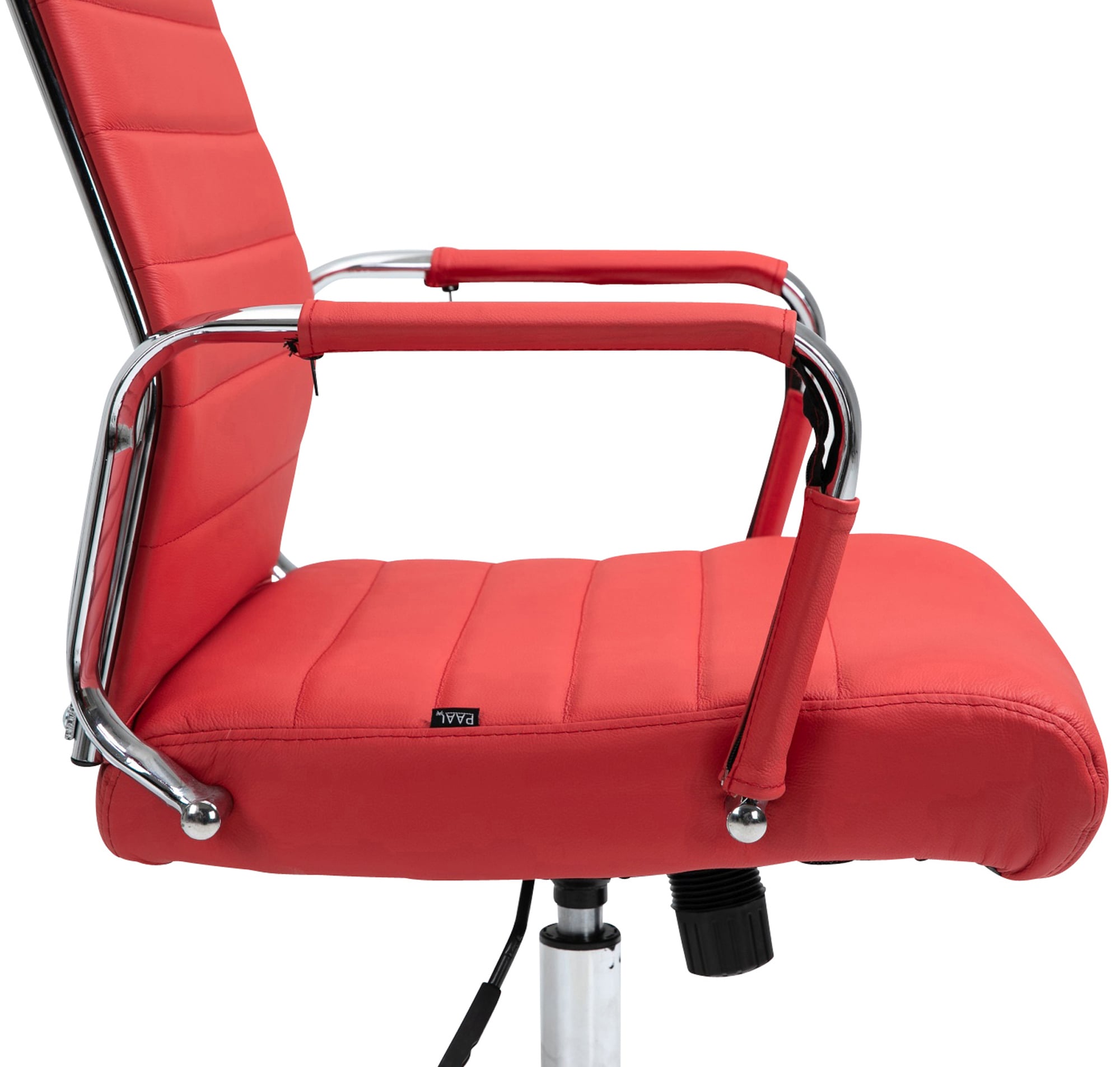 Chaise de bureau Kolumbus cuir véritable