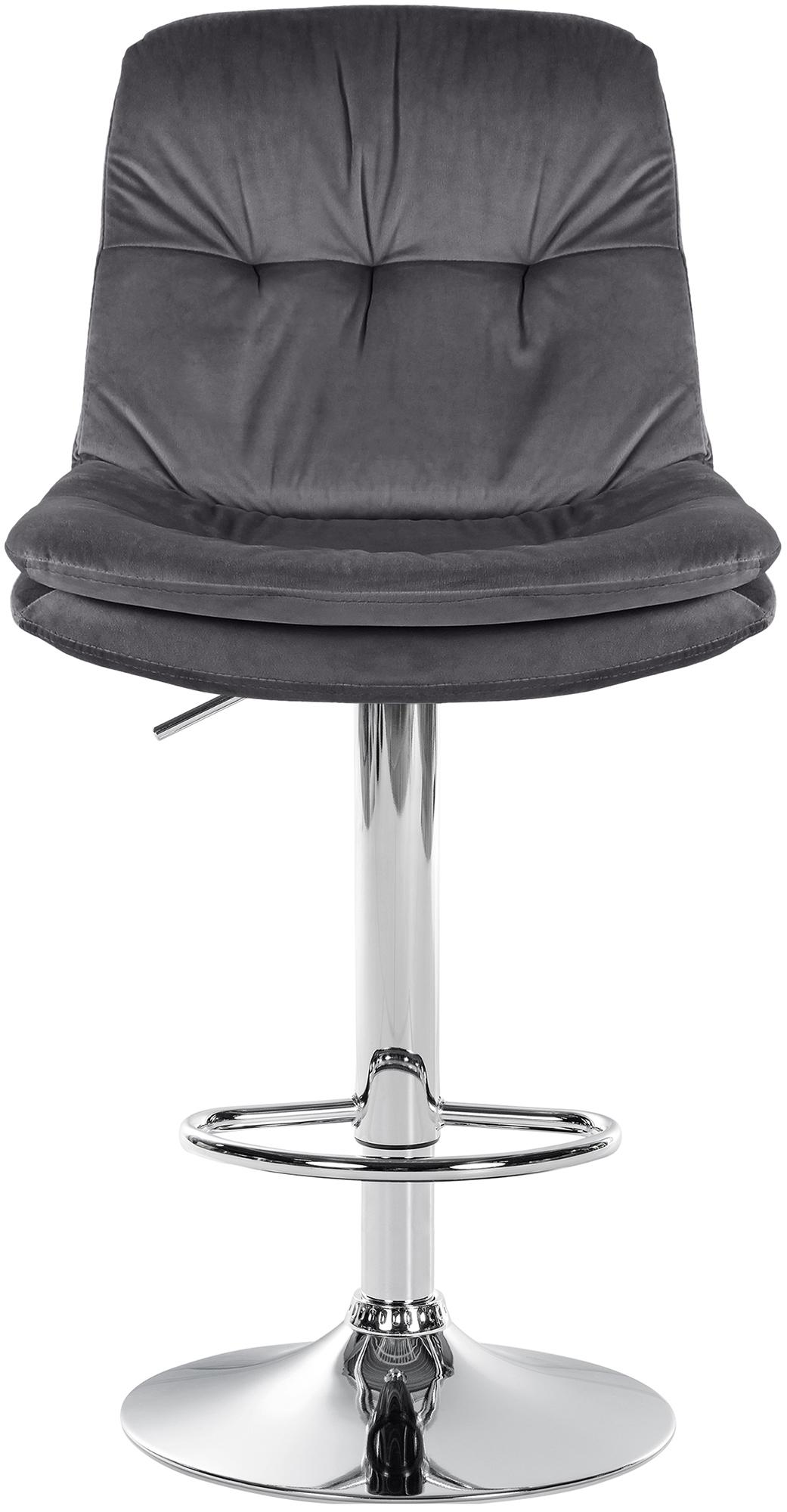 Tabouret de bar Laurel velours