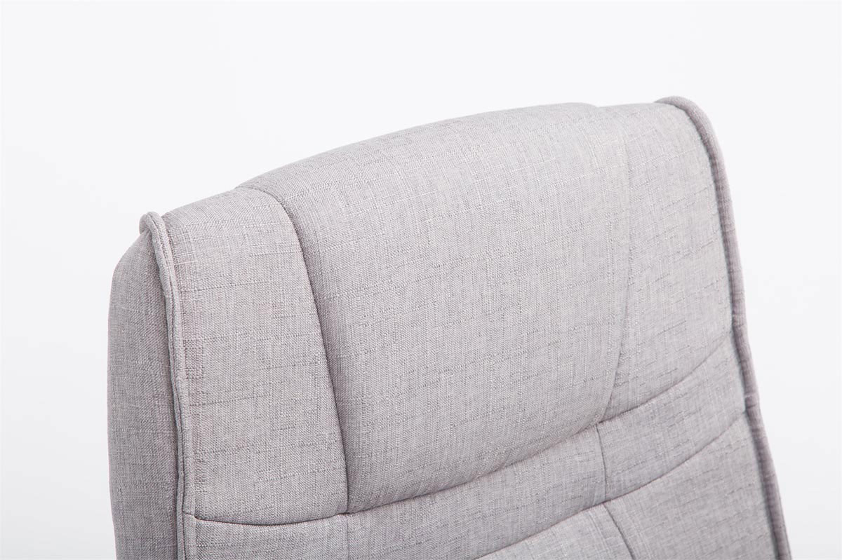 Chaise visiteur Attila tissu