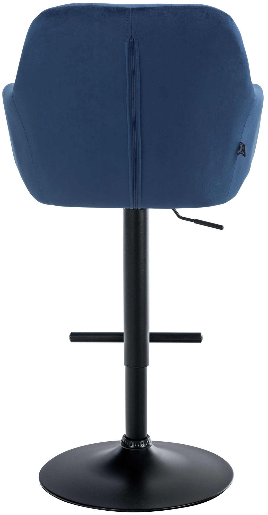 Tabouret de bar Natoma velours