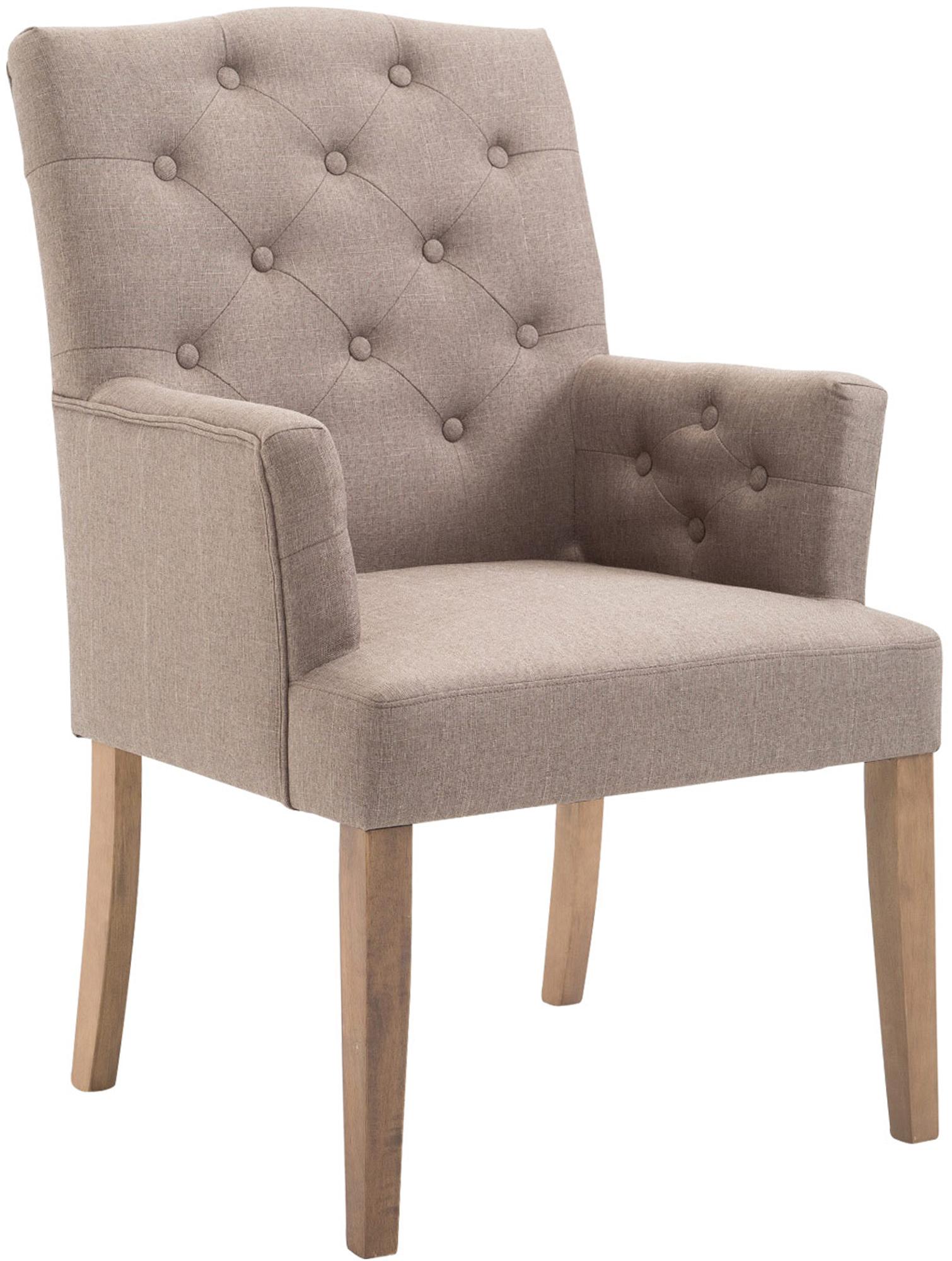 Chaise de salle à manger Sugar de style Chesterfield