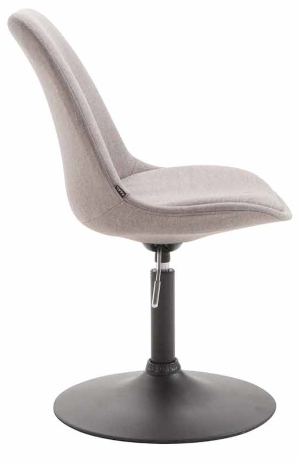 Lot de 4 Chaises de salle à manger Maverick tissu avec pied trompette