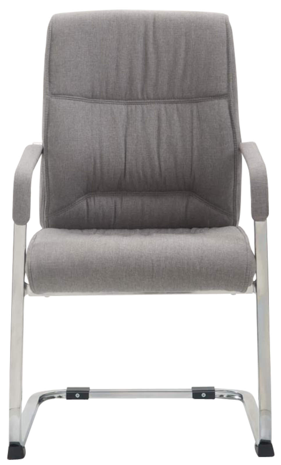 CLP Lot de 2 Chaises Cantilever XXL Anubis en Tissu avec accoudoirs