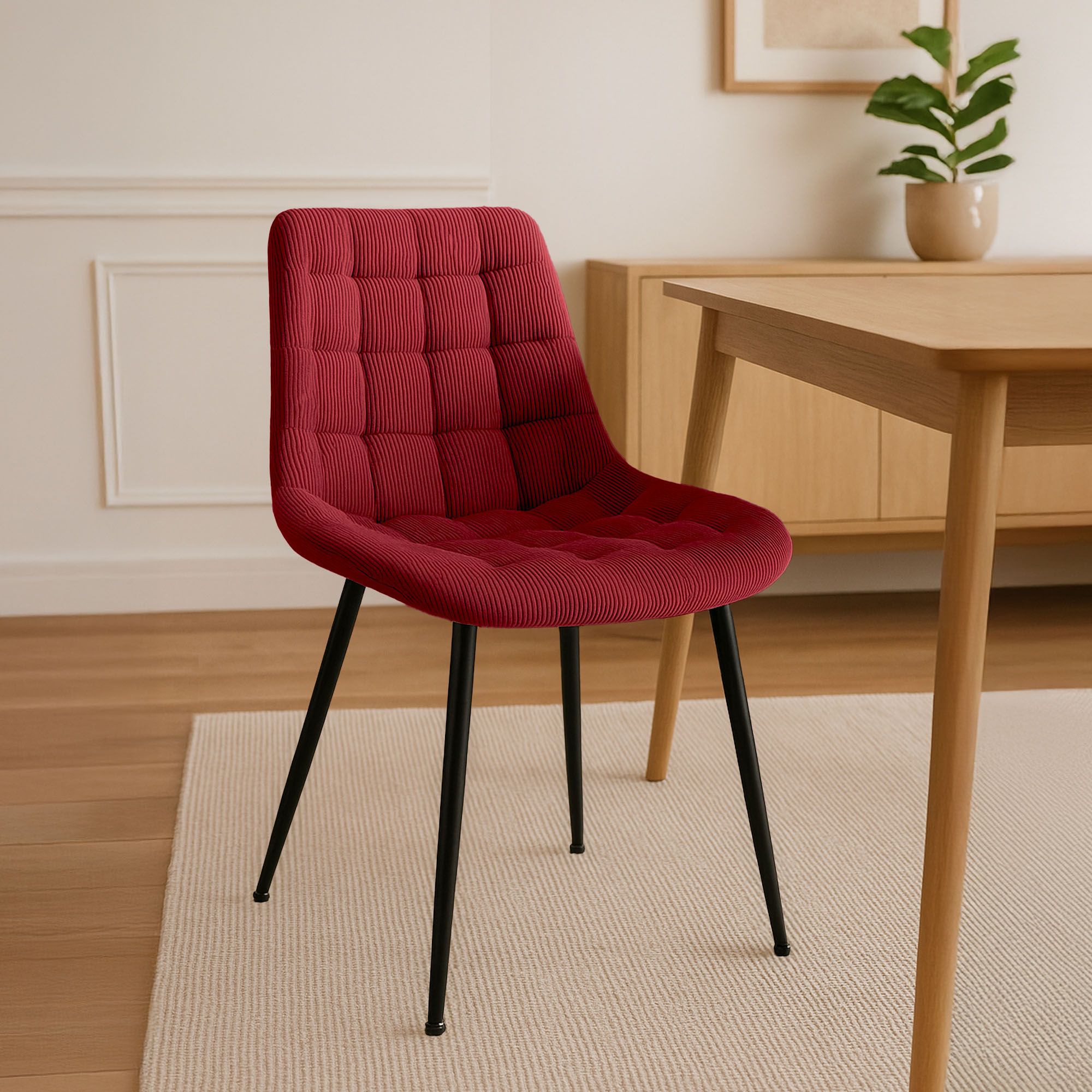 Chaise de salle à manger Sardna Cord