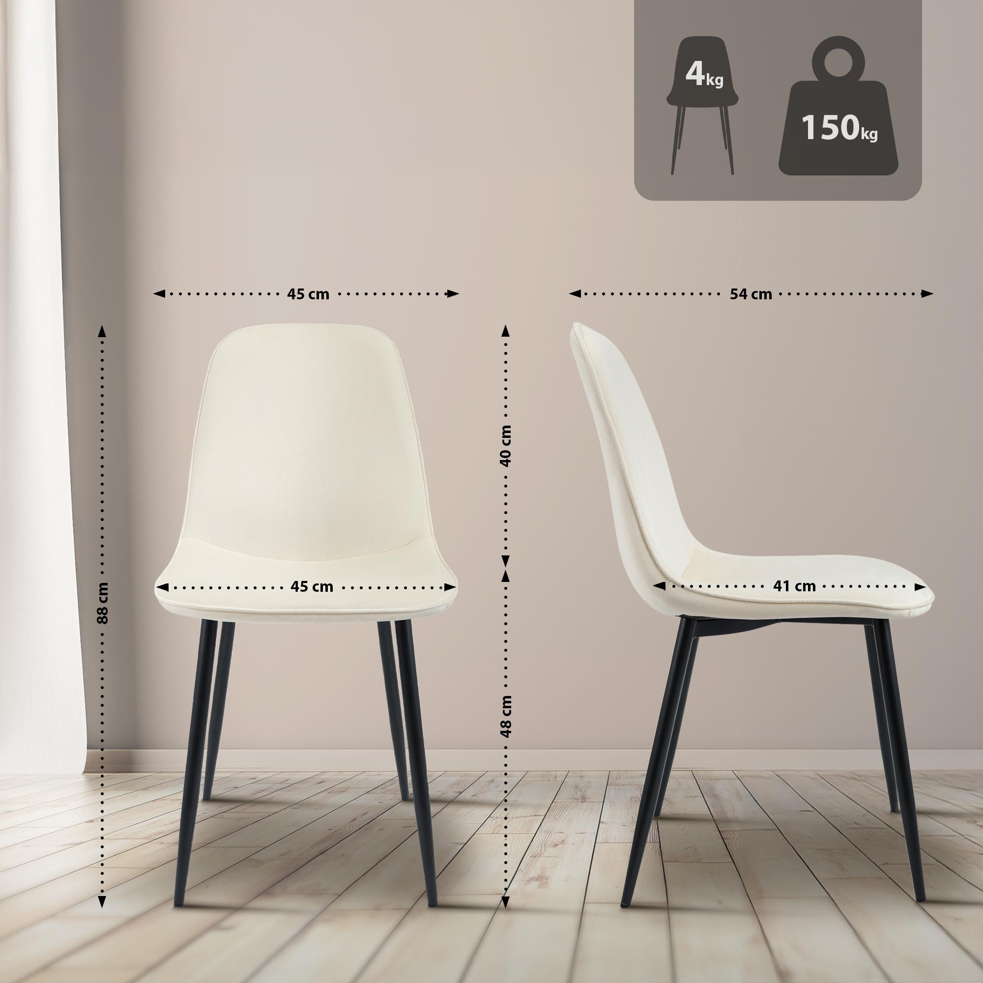Chaise de salle à manger Maryam