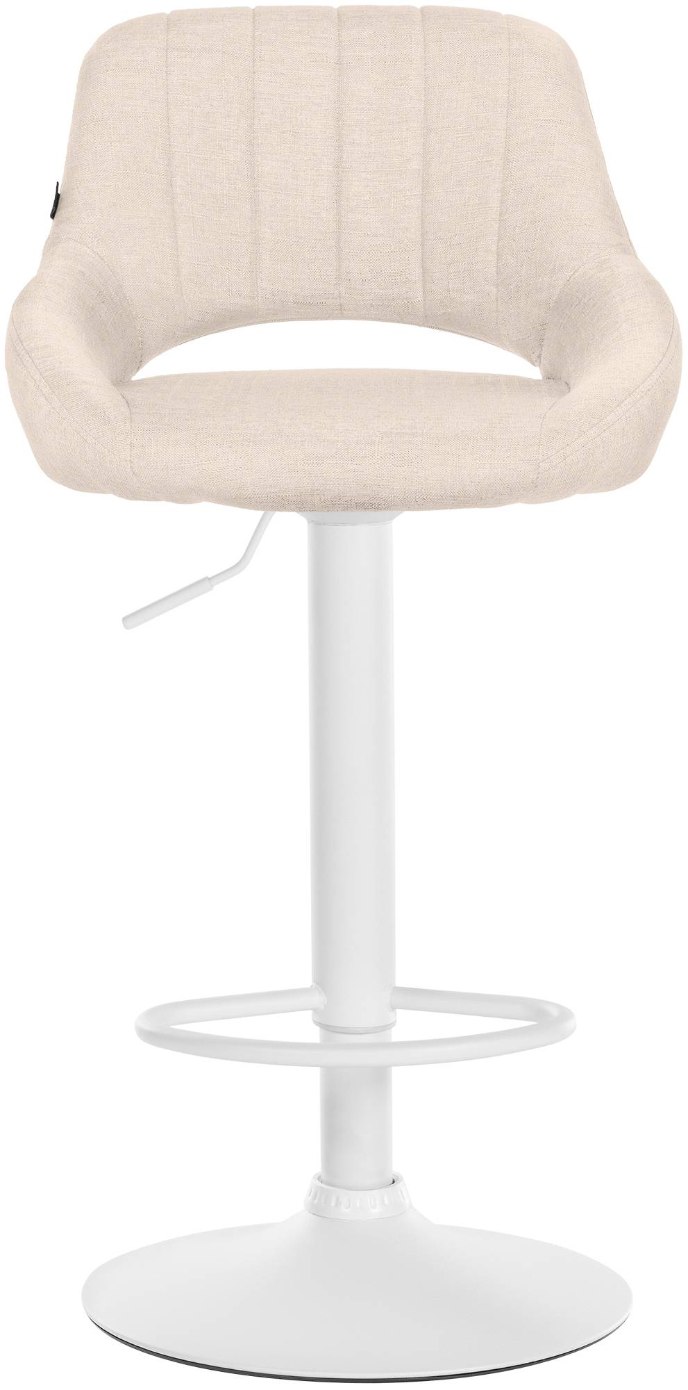 Lot de 2 tabourets de bar Milet en tissu