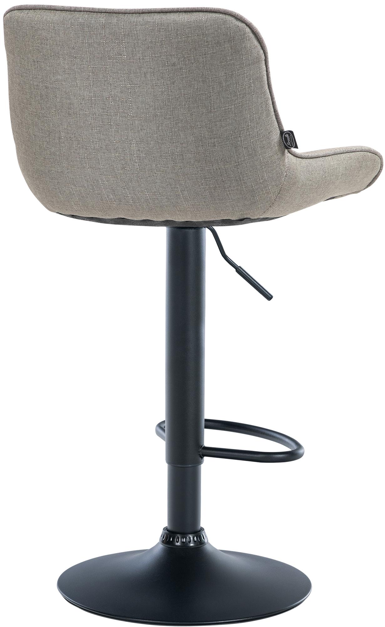 Lot de 2 tabourets de bar Vonore tissu