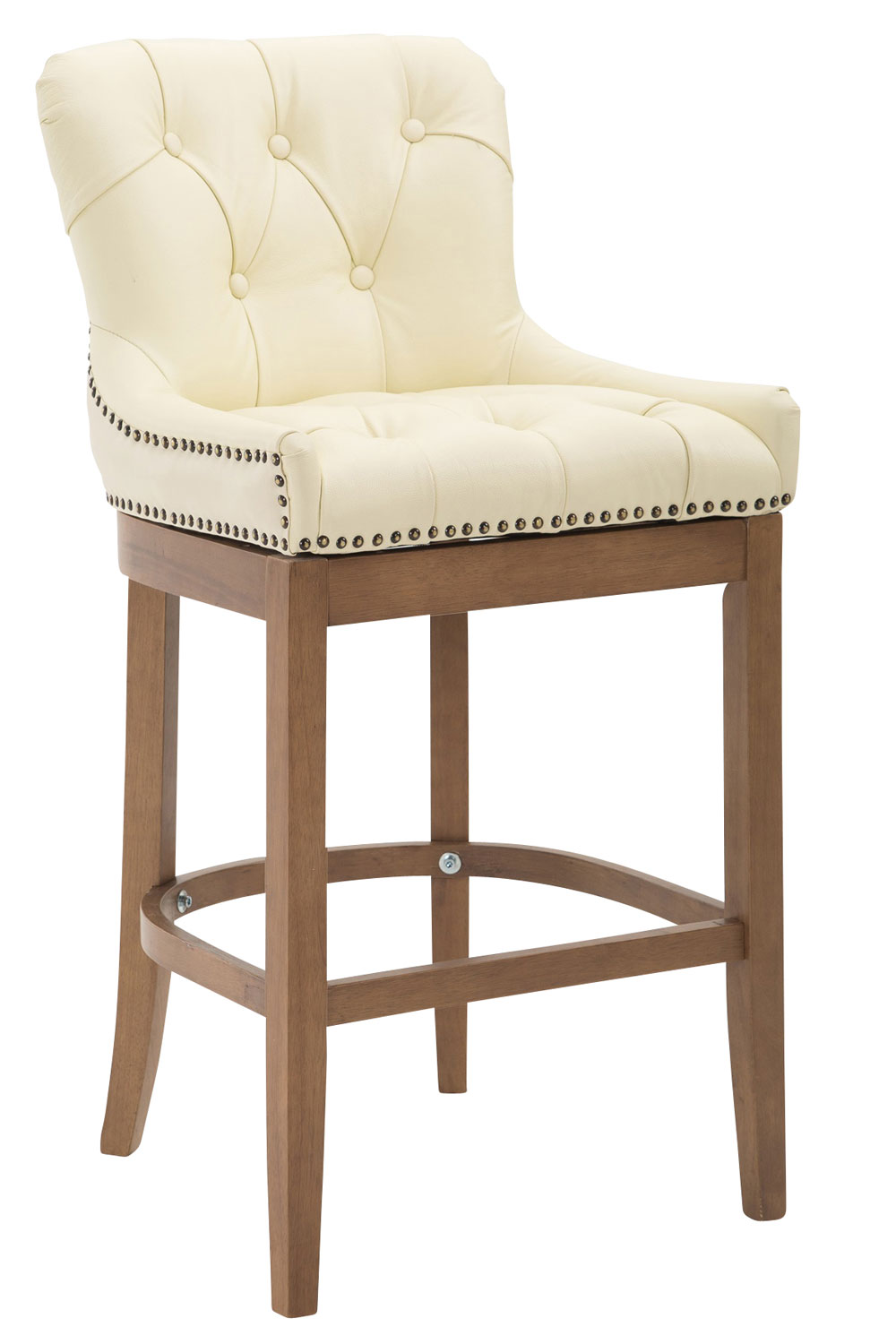 Lot de 2 Tabourets de bar Lakewood en véritable Cuir