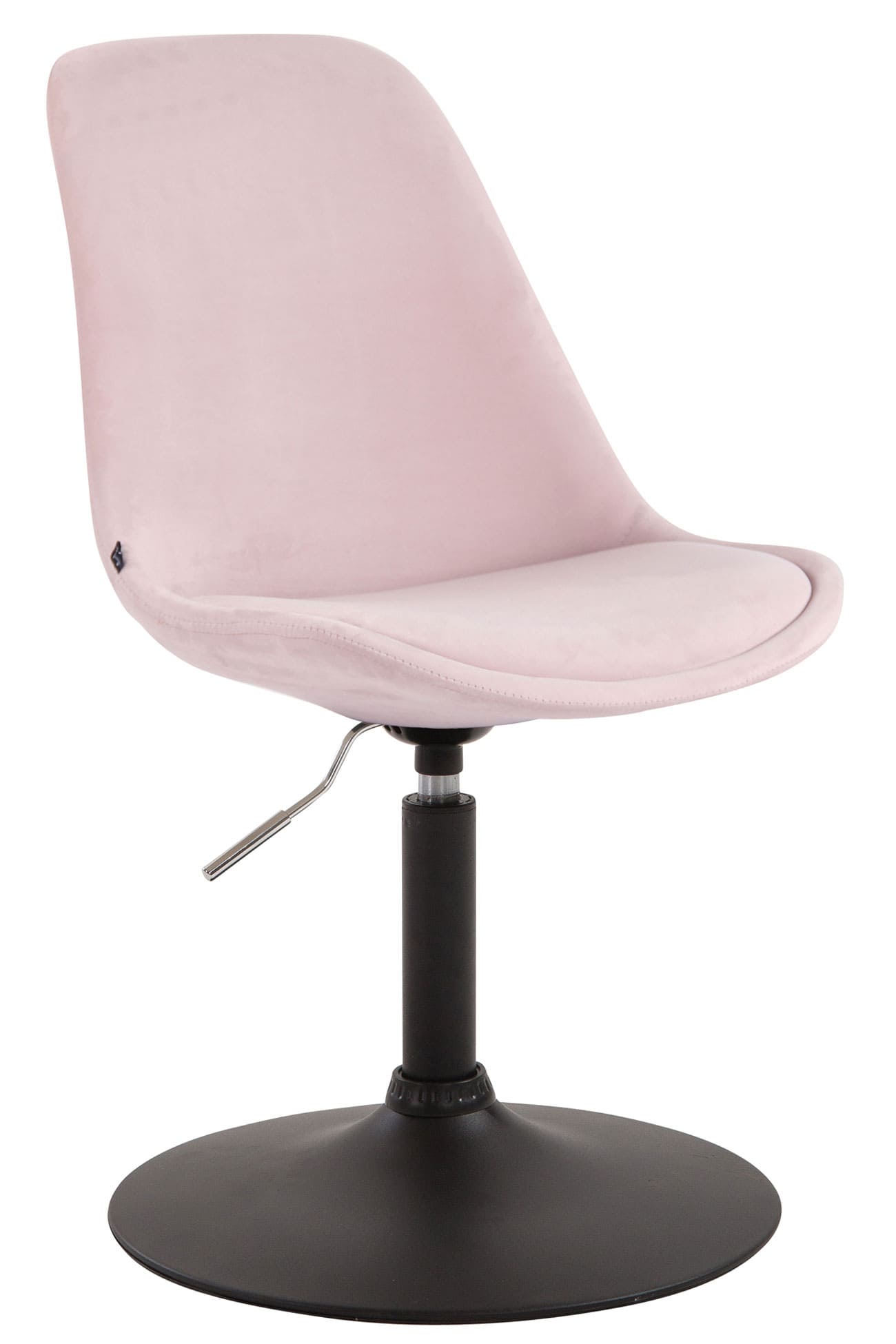 Lot de 4 Chaises de salle à manger Maverick en velours avec pied métal