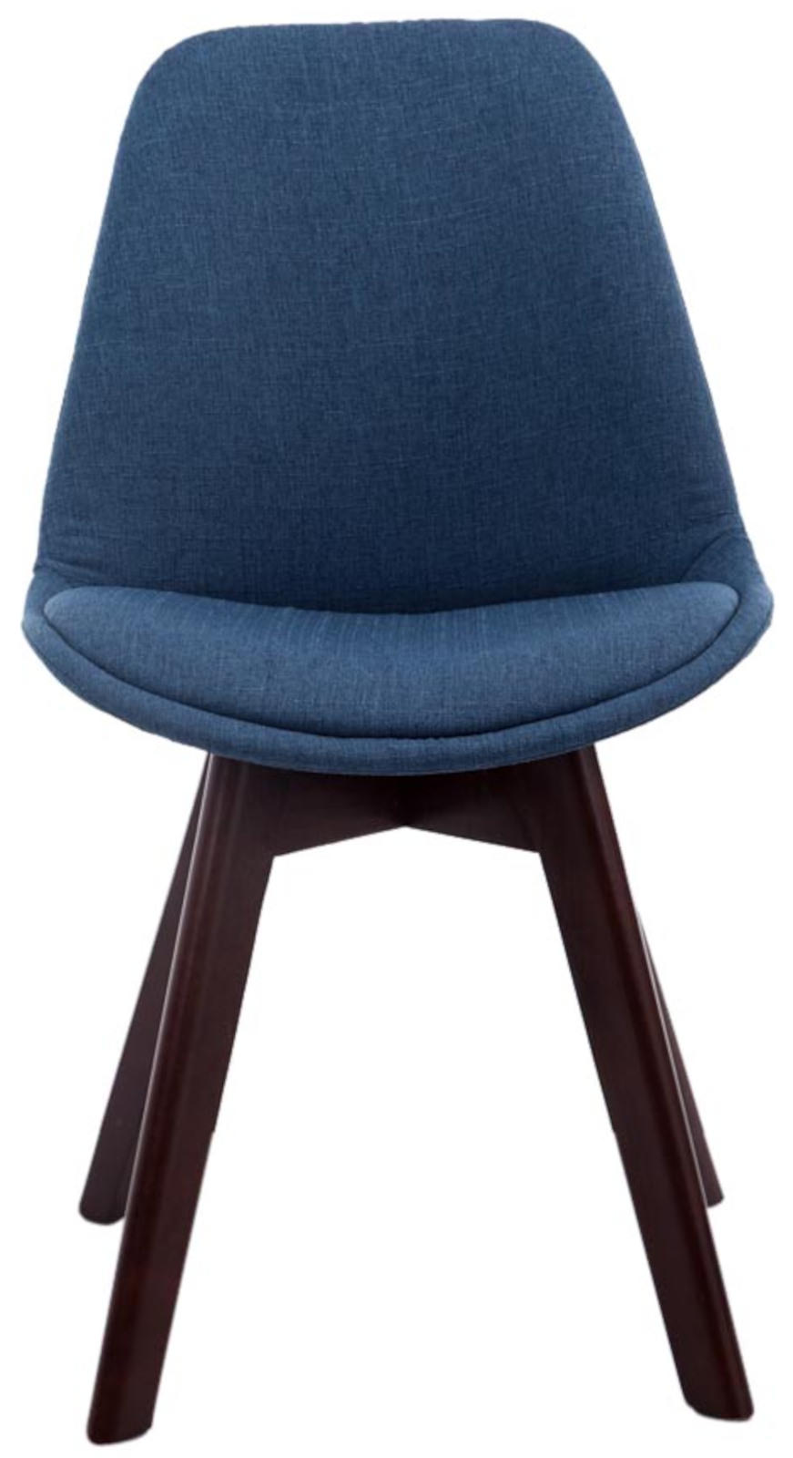 Lot de 4 chaises de salle à manger Borneo V2 en Tissu