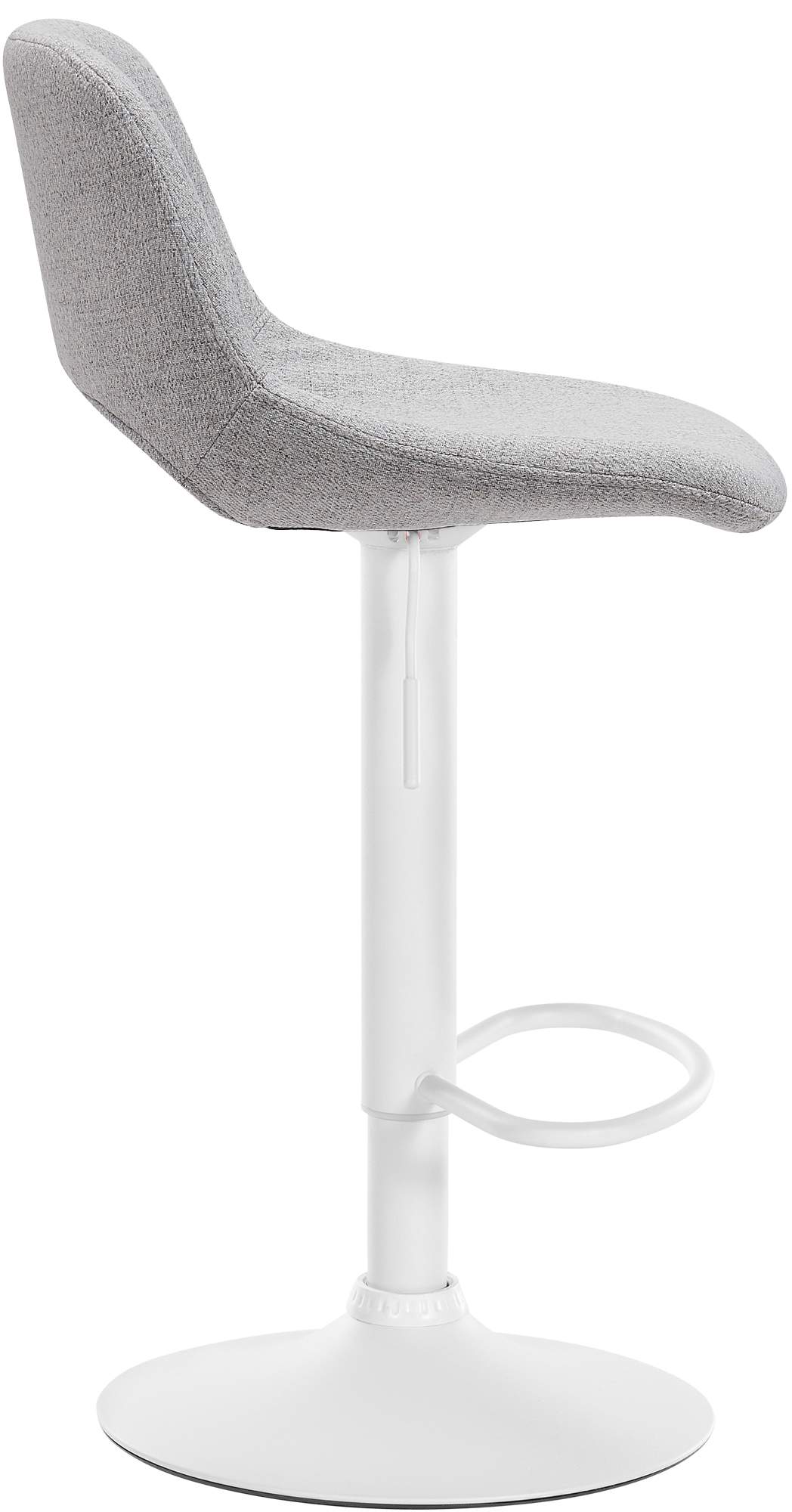 Lot de 2 tabourets de bar Camden tissu