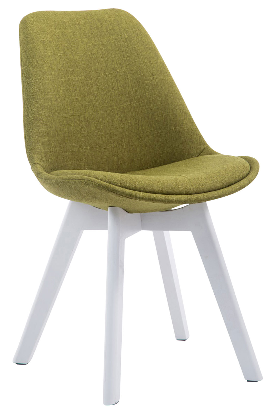 Lot de 4 chaises de salle à manger Borneo V2 en Tissu