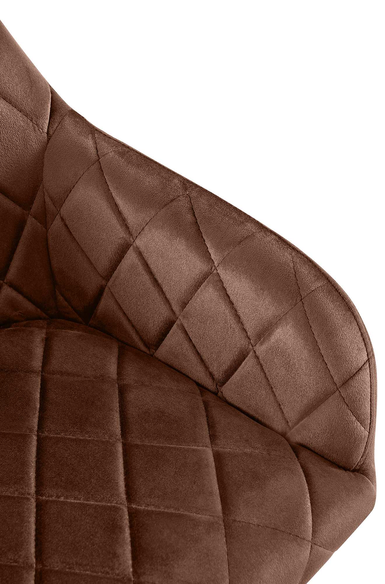 Chaise de salle à manger Monett Velours