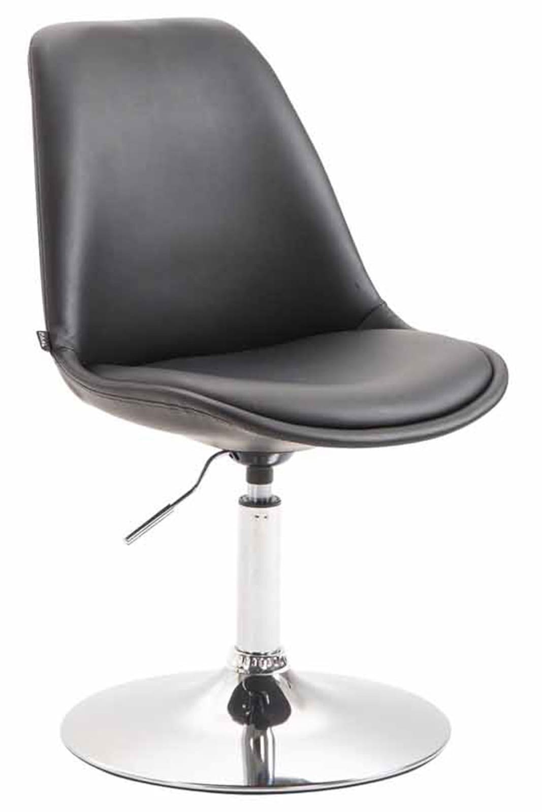 Lot de 4 Chaises de salle à manger Maverick similicuir avec pied trompette