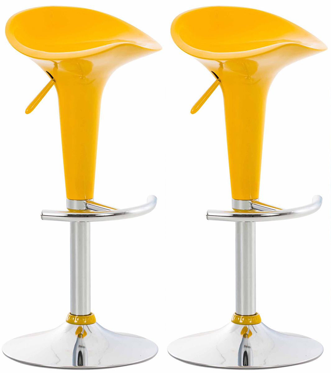 Lot de 2 Tabourets de Bar Saddle