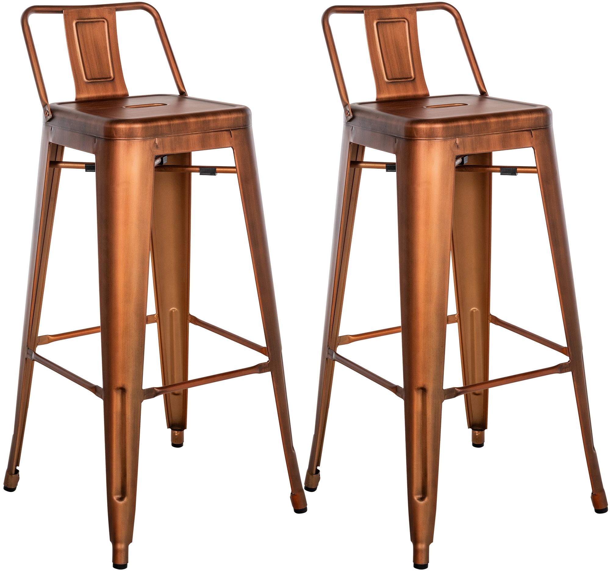 Lot de 2 Tabourets de Bar Mason