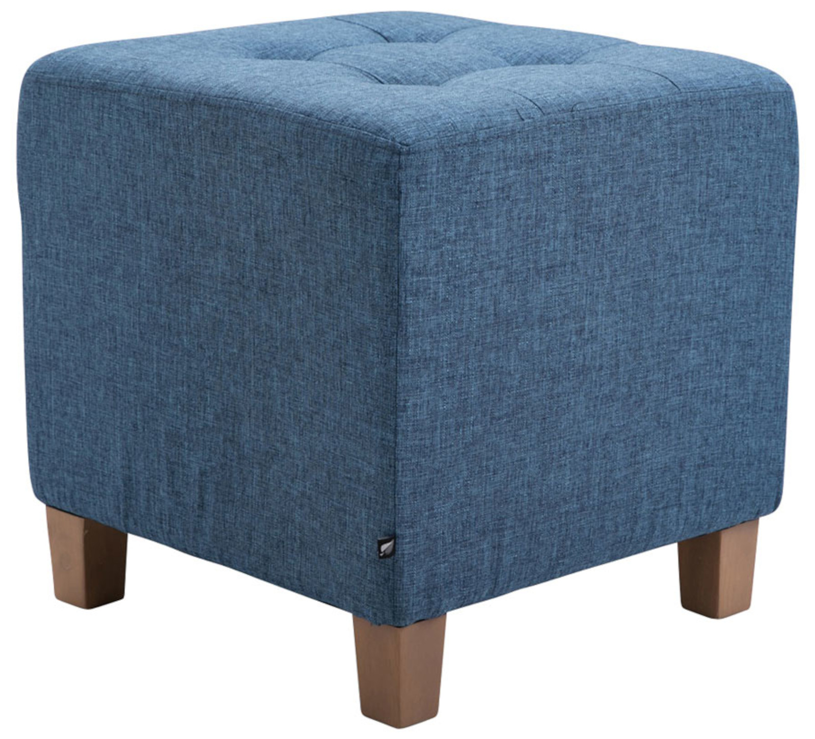 Lot de 2 tabourets bas Pharao en tissu