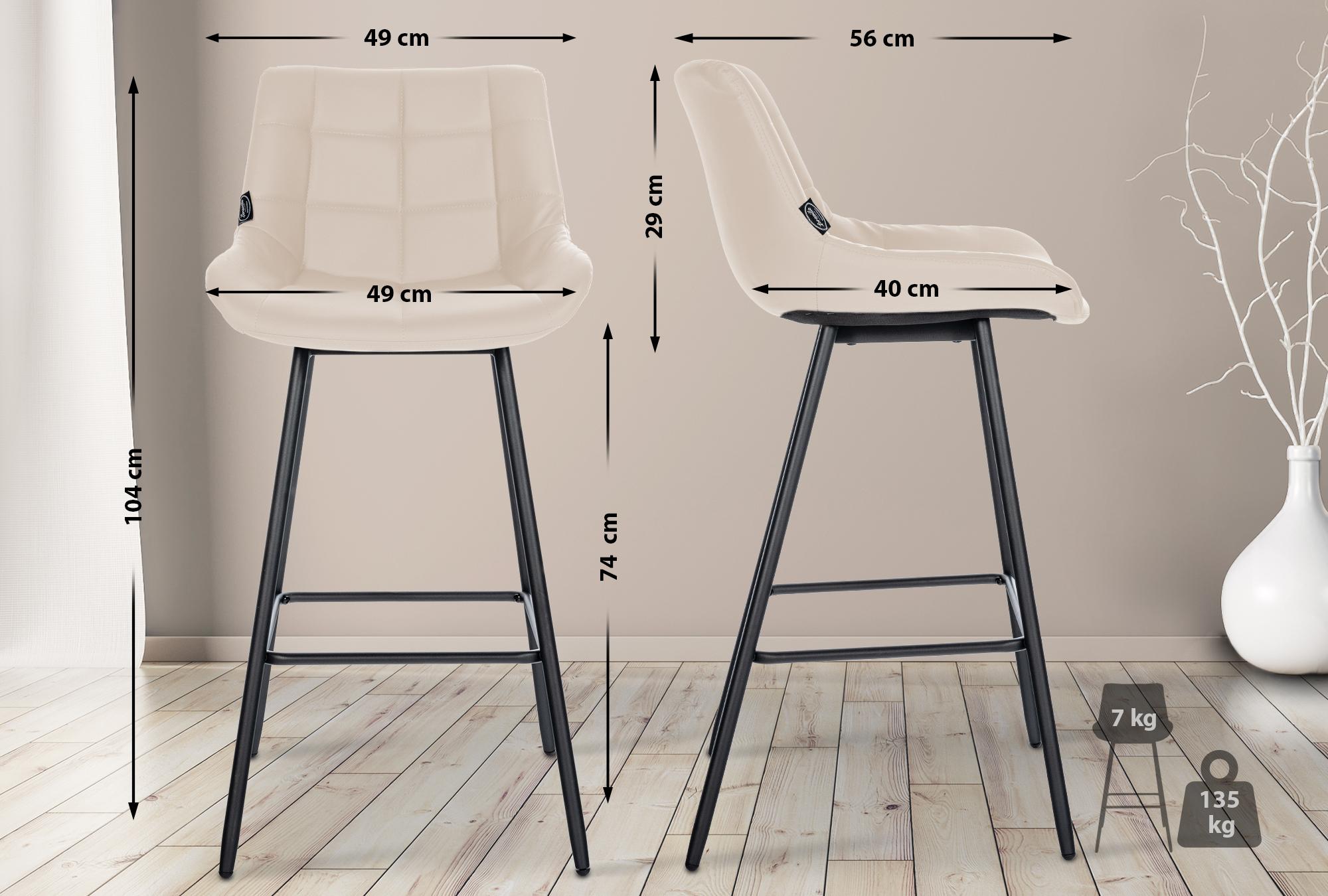 Tabouret de bar Weston