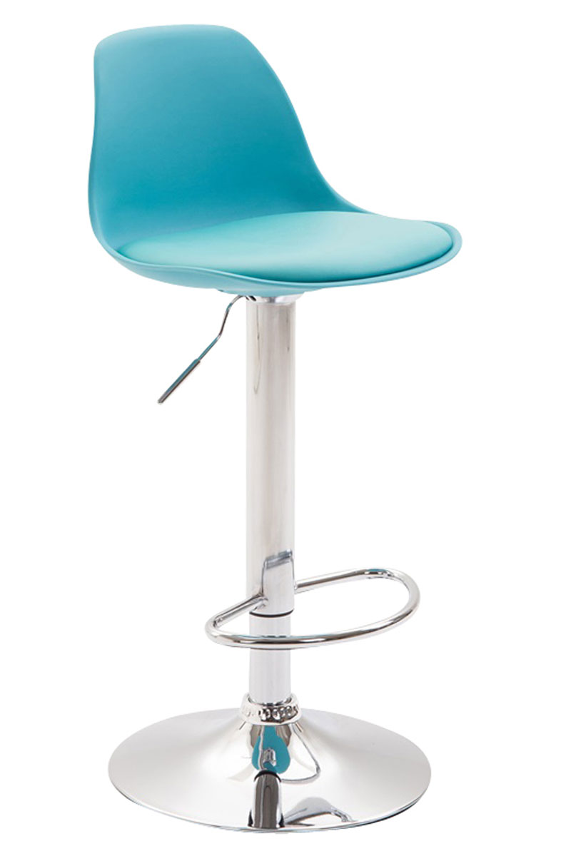 Tabouret de bar Kiel Similicuir et coque en plastique