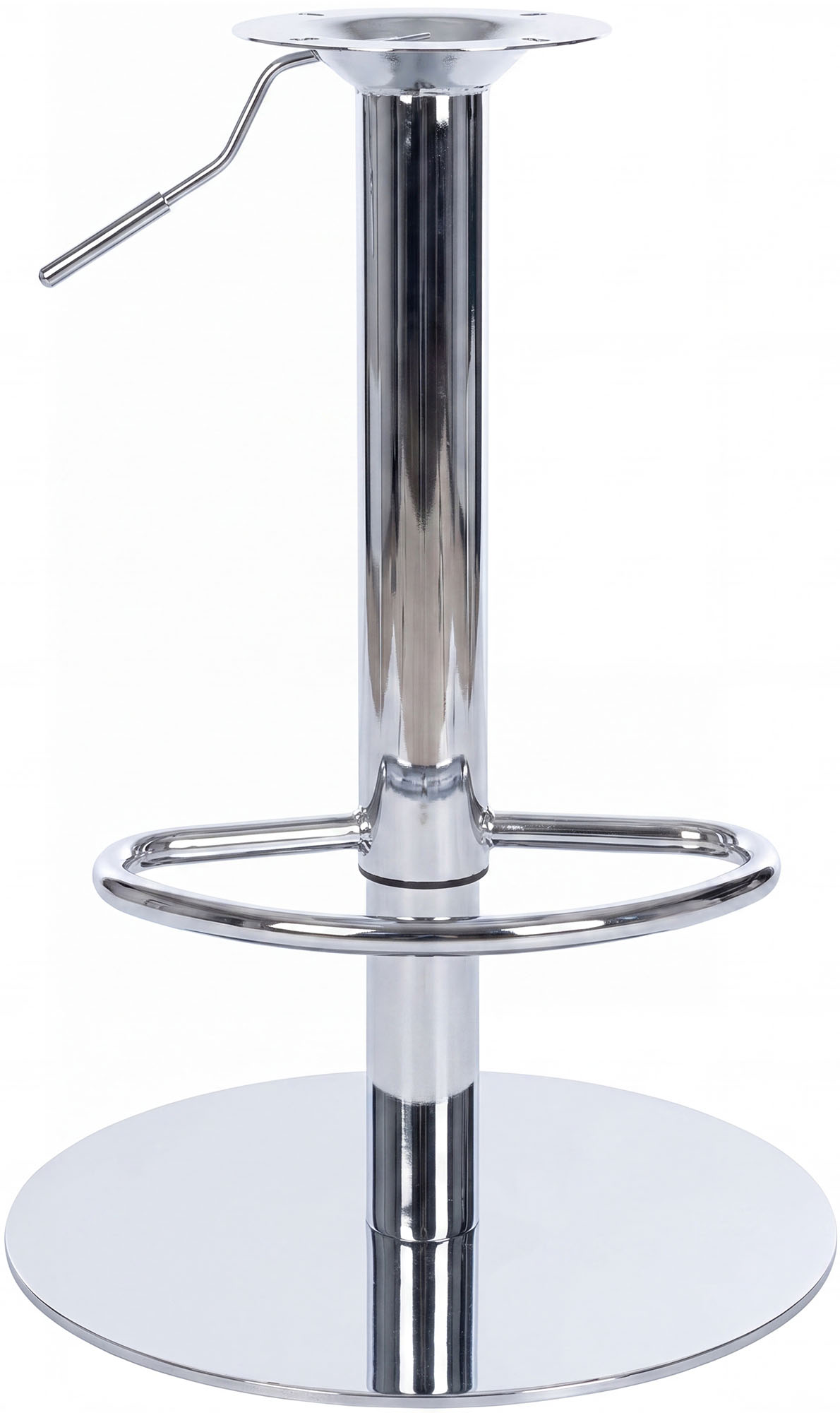 Chassis de rechange pour tabouret de bar, jusqu'a 150 kg, entraxe de perçage 10 x 10 cm