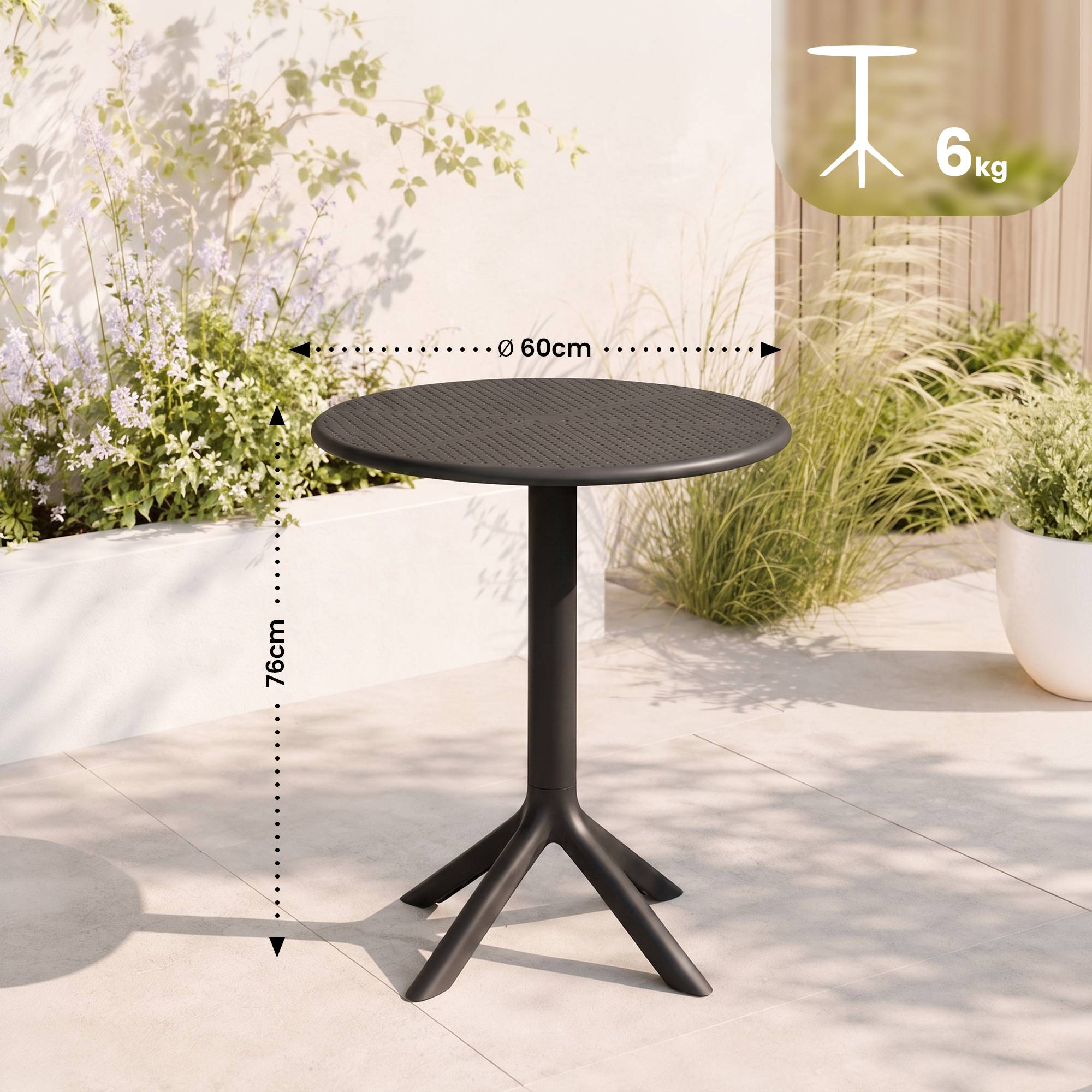 Table Lacota ronde 60 cm