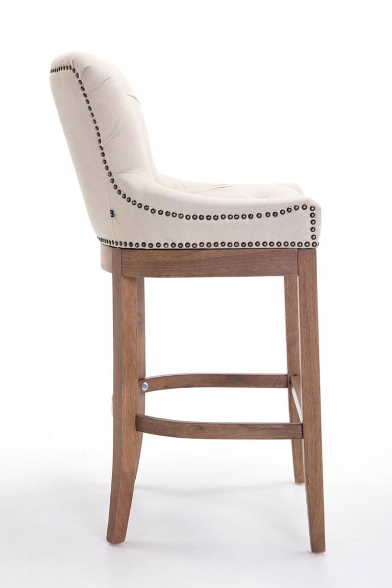 Lot de 2 Tabourets de Bar Lakewood en Tissu