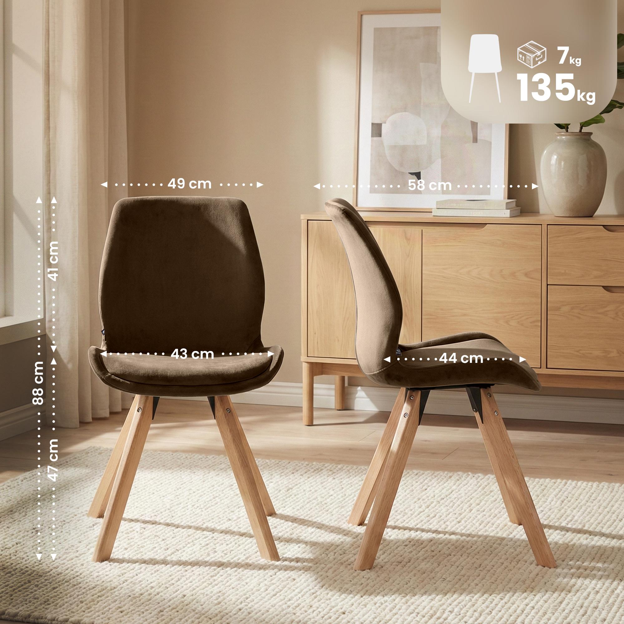 Chaise de salle a manger Luna